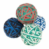 रंगीन रबर बैंड बॉल